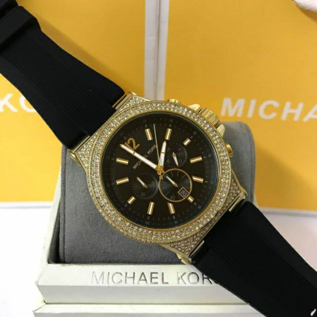 michael kors studded watch