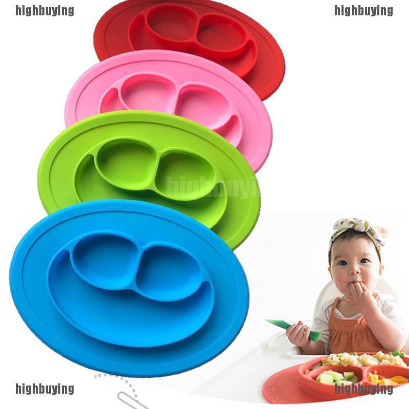 silicone baby plate