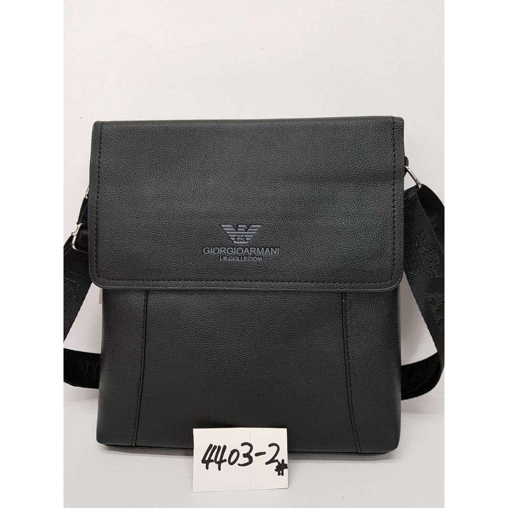 armani sling bag for men