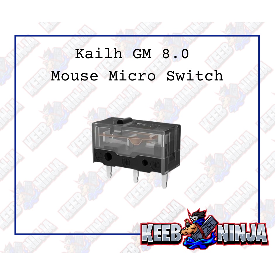 Kailh GM 8.0 Black Mouse Micro Switch (2 pcs) Shopee Philippines