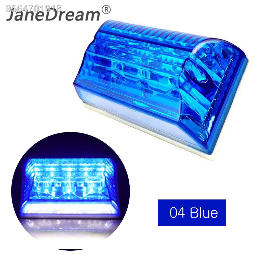 JaneDream 1PC 24V 5 LED Side Marker Lights Car Lights Warning Tail Light Auto Trailer Truck Lamps Le #3