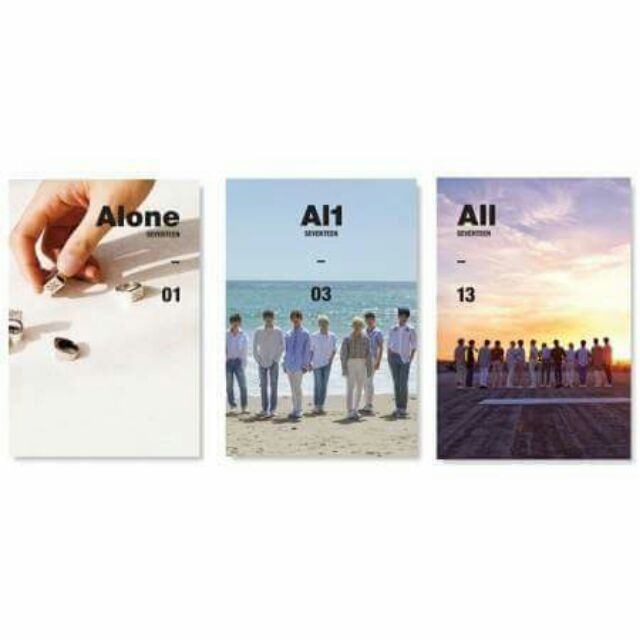 期間限定特別価格 新品未開封 SEVENTEEN Al1 Alone ウルシパ 初版