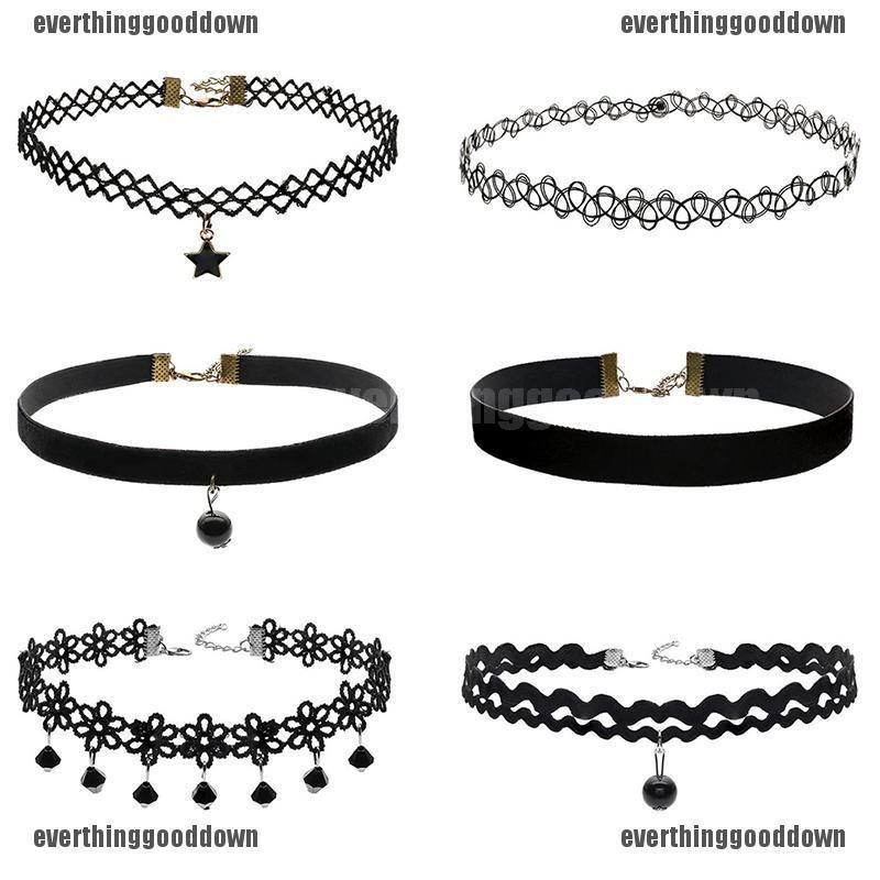 elastic velvet choker