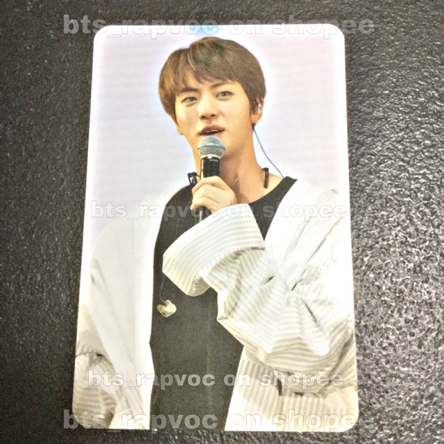 BTS The Wings Tour DVD Jin Photocard / TWT DVD Official Jin pc | Shopee ...