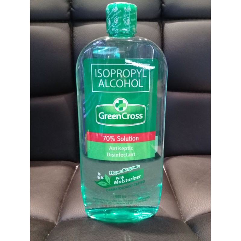 Green Cross Isopropyl Alcohol 500ml Shopee Philippines