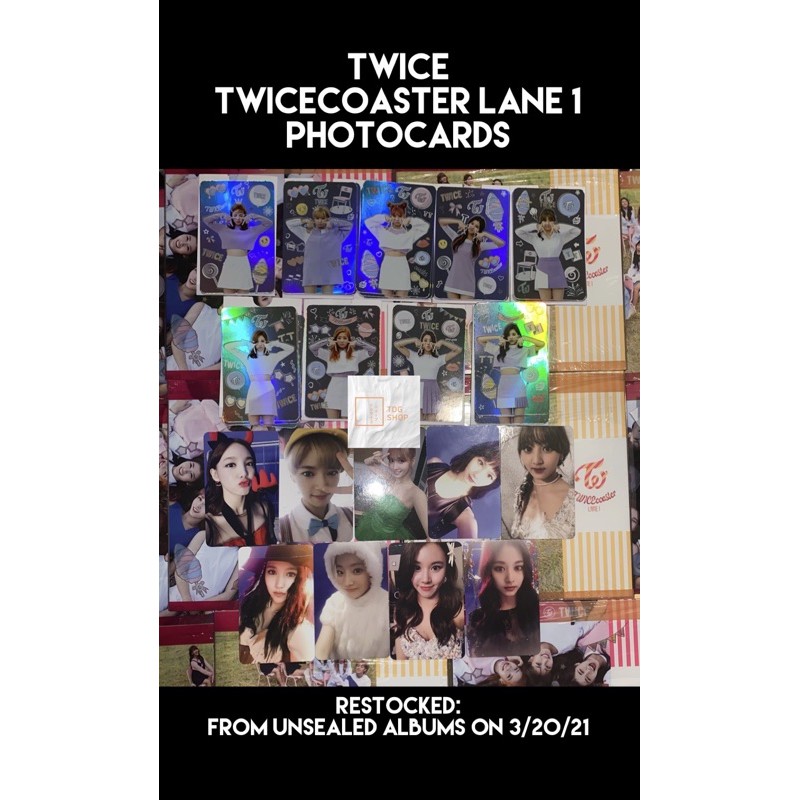 TWICE Twicecoaster Lane 1 Halloween & Holo Photocards | Shopee Philippines