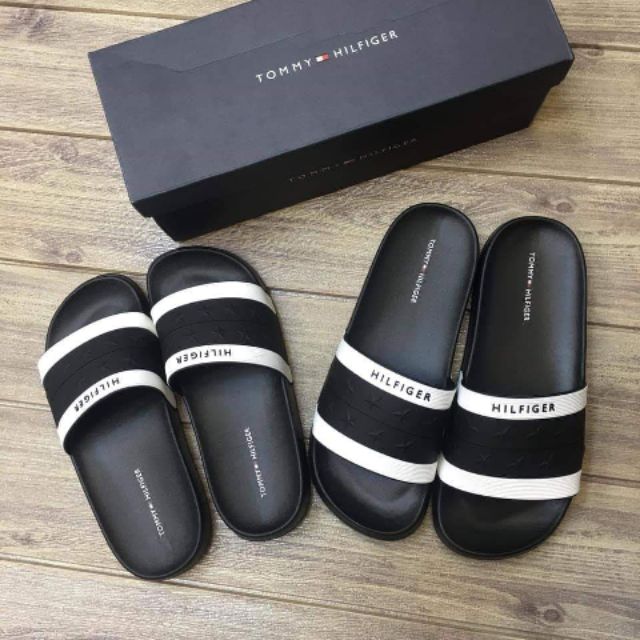 mens tommy slides