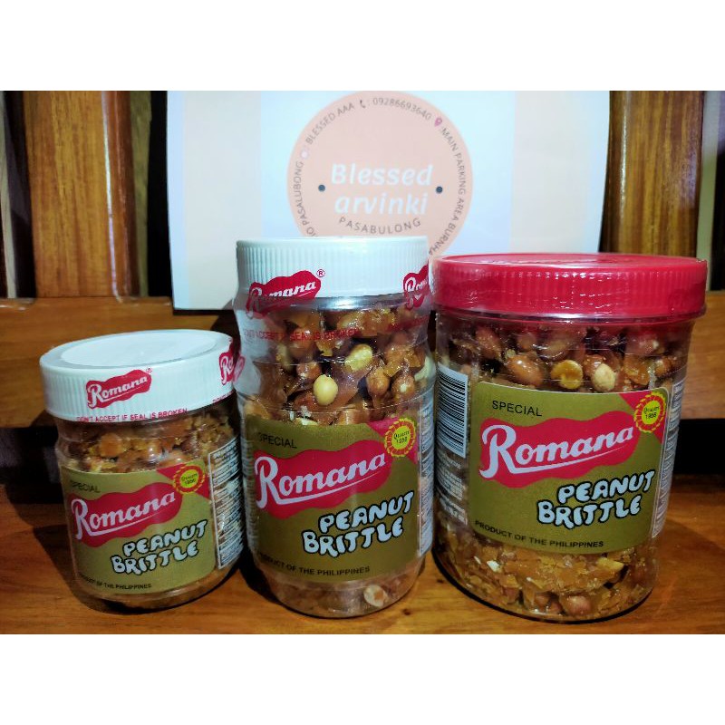 ROMANA PEANUT BRITTLE Shopee Philippines