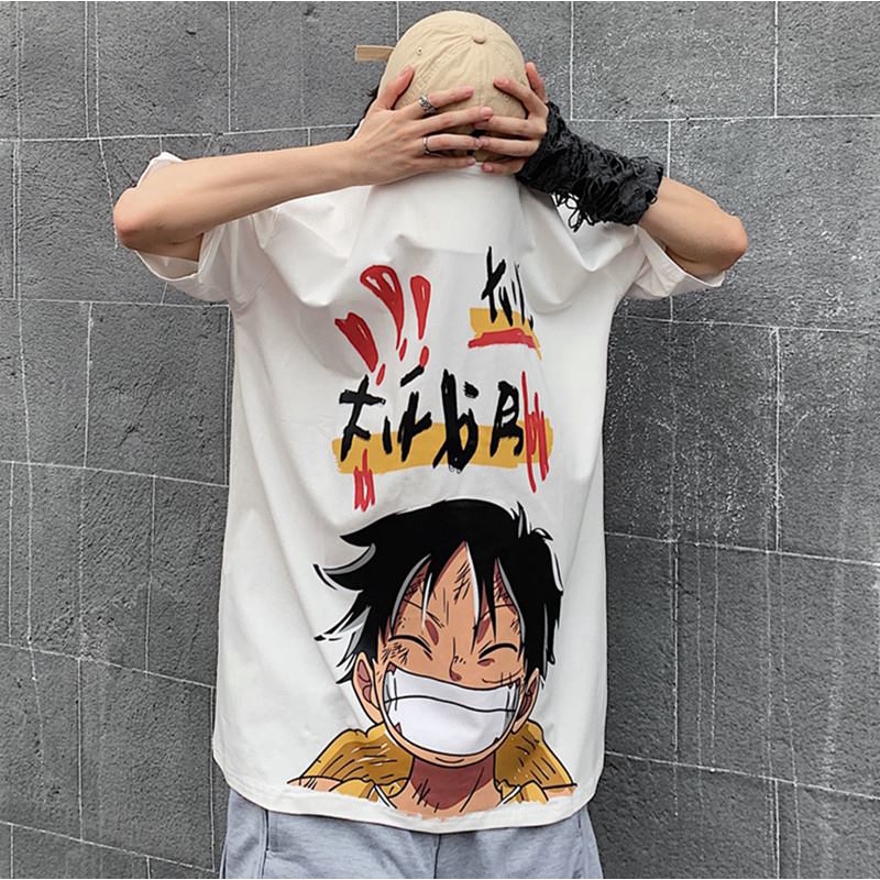 one piece t shirt shopee