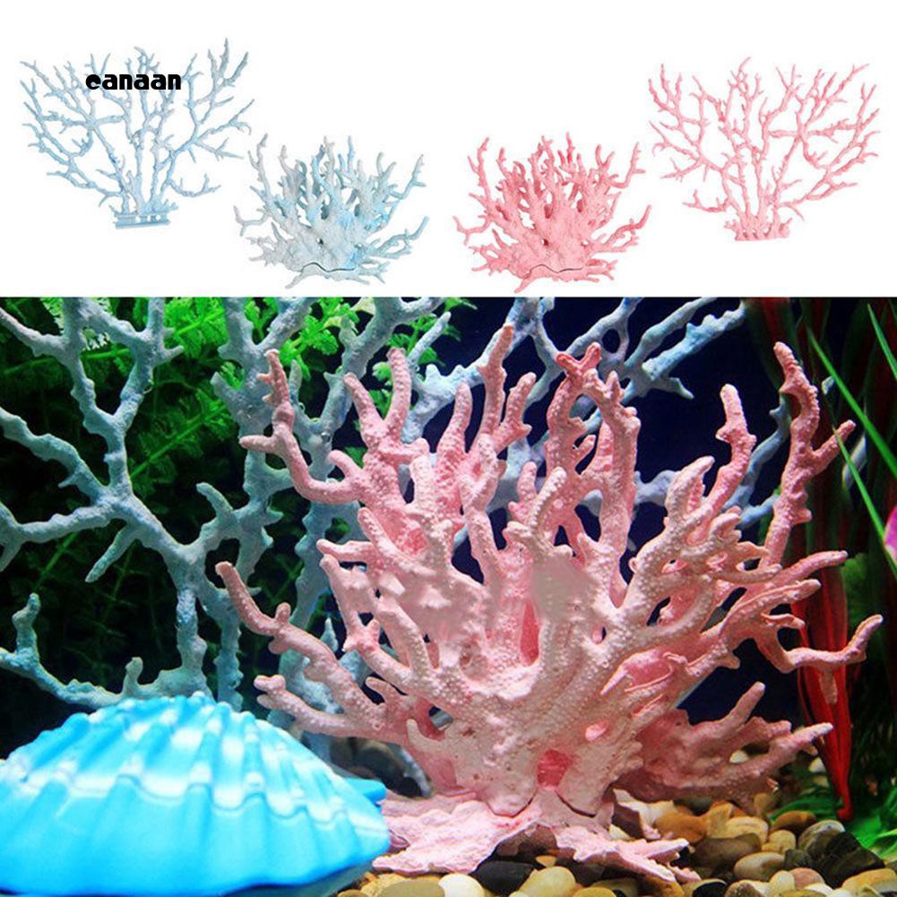 Can Plastic Simulation Fish Tank Artificial Aquarium Reef Coral