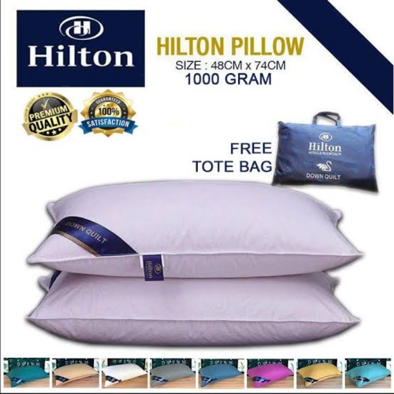 Hilton Pillow Unan Original 1000grams Shopee Philippines