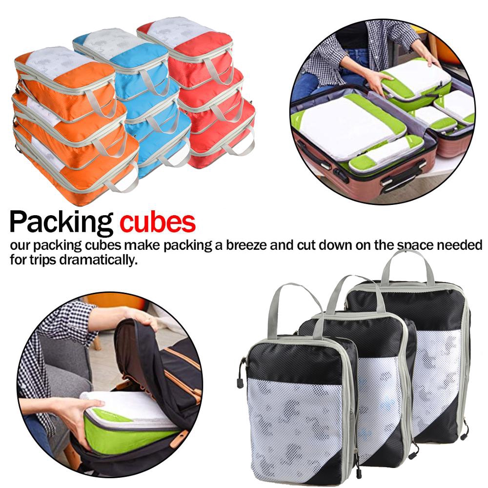 packing cubes for travel