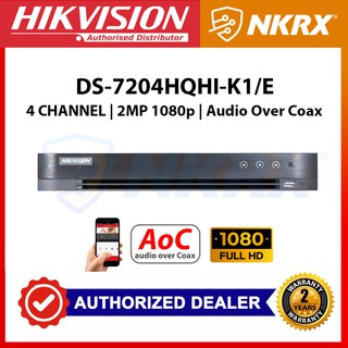 Hikvision Ds 78hqhi K1 E 3mp 2mp 8ch Cctv Dvr Audio Over Coax Aoc 8 Channel Turbo Hd Shopee Philippines