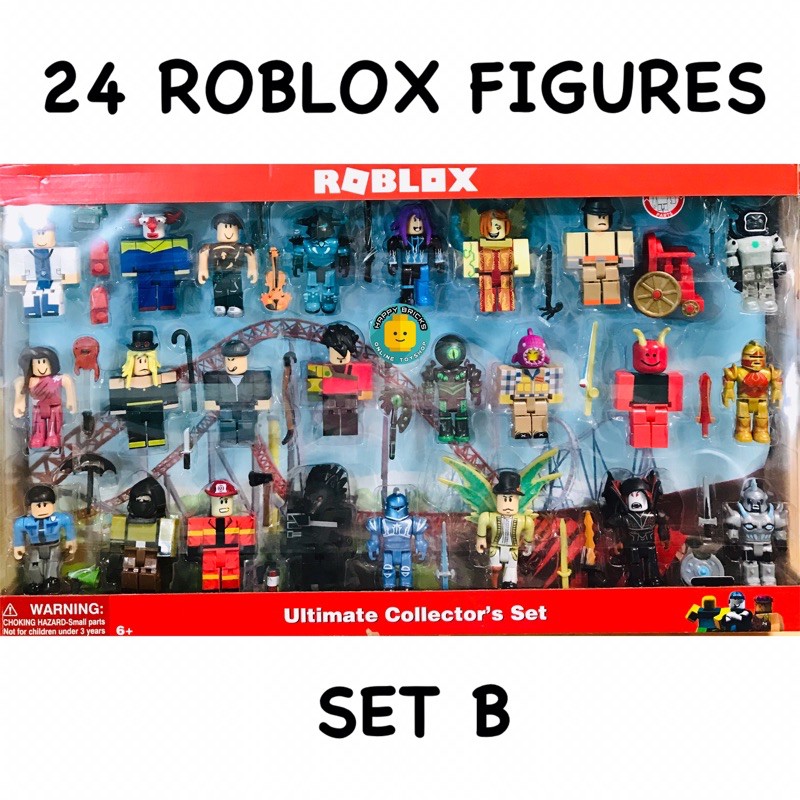Roblox Toys Ultimate Collectors Set Pack Of 24 Figures Shopee Philippines - roblox collector's set