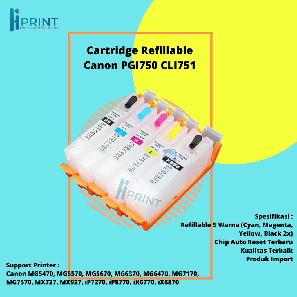 5-colors-pgi750-cli751-cartridge-refillable-canon-ix6770-ix6870-mg5470