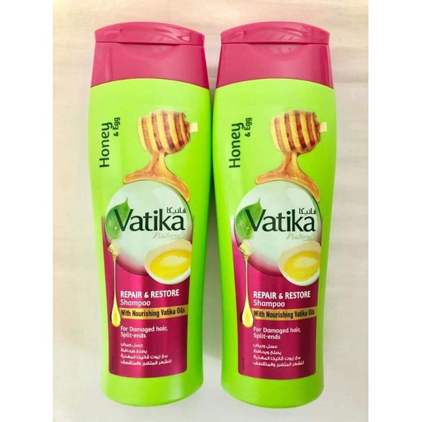 Vatika Naturals Honey & Egg Shampoo 400ml Shopee Philippines