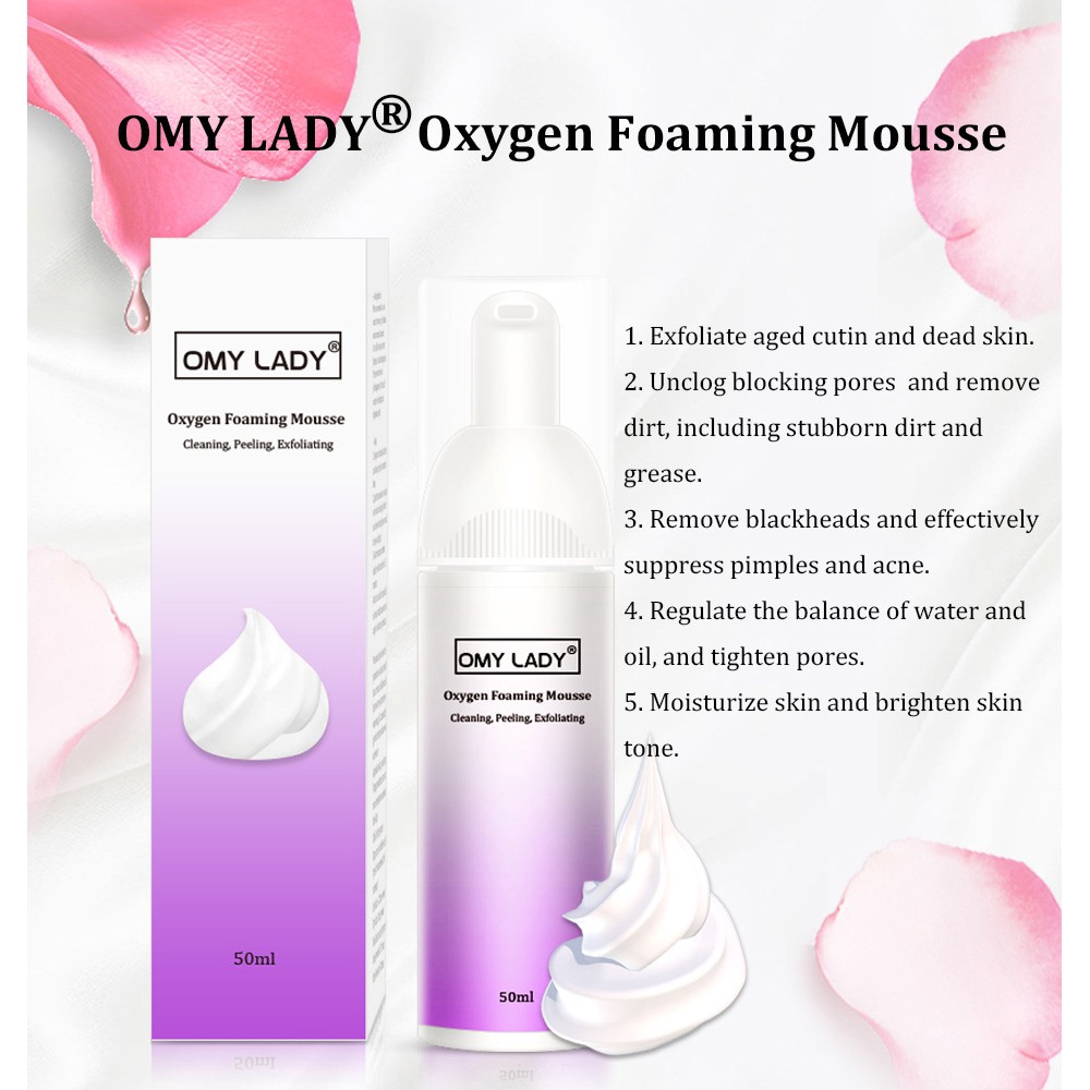 omy lady blackhead deep cleansing oxygen foam