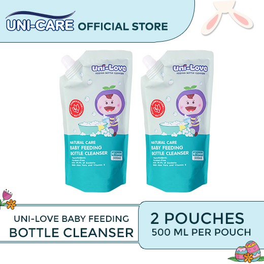 UniLove Baby Bottle Cleanser 500ml Pack of 2 Shopee Philippines