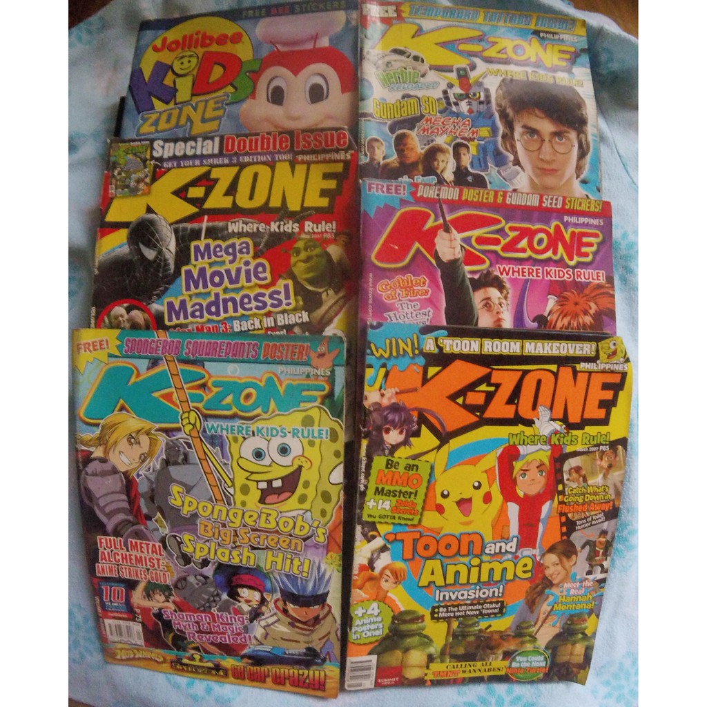 K Zone 05 07 Back Issues Pre Loved Shopee Philippines