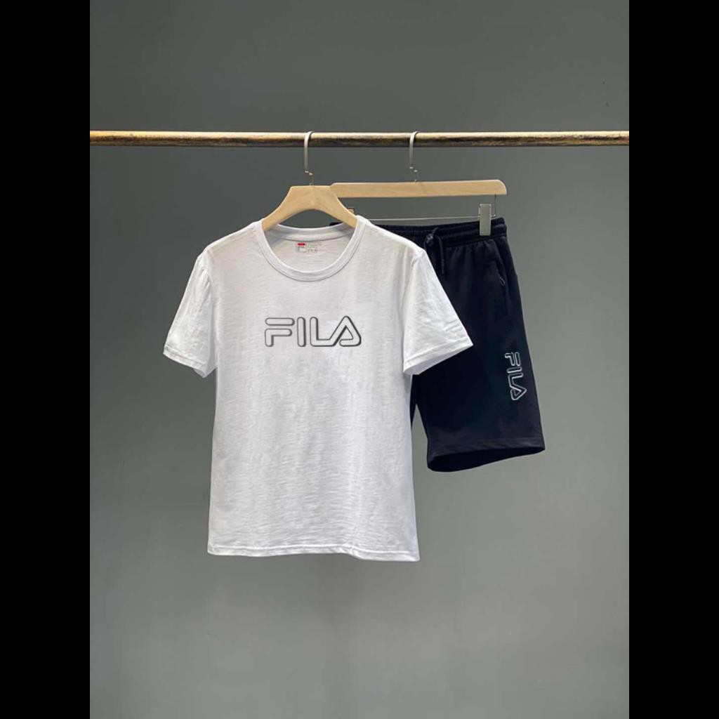 fila plus size shorts