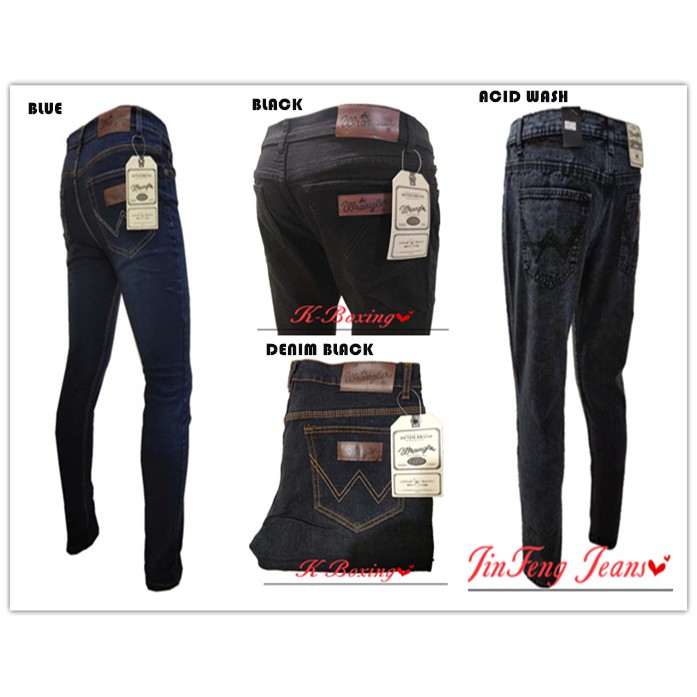 wrangler denim pants