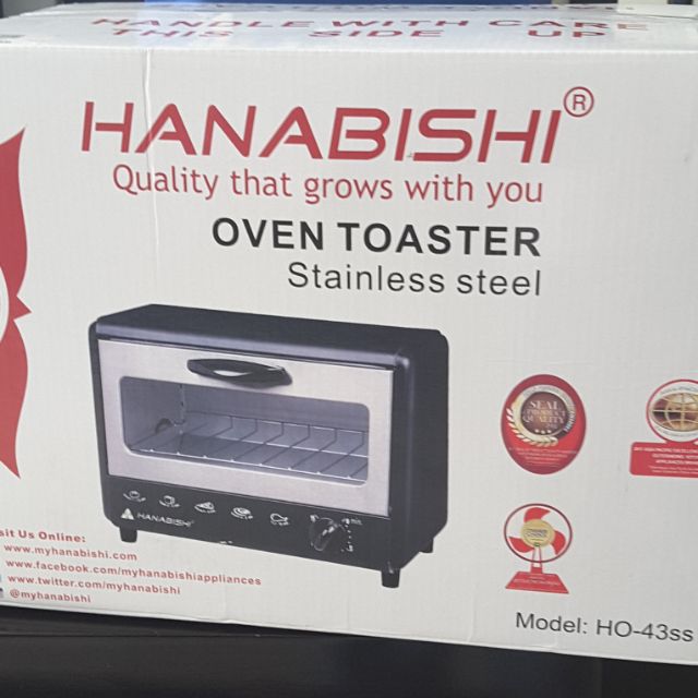 Hanabishi Oven Toaster Shopee Philippines