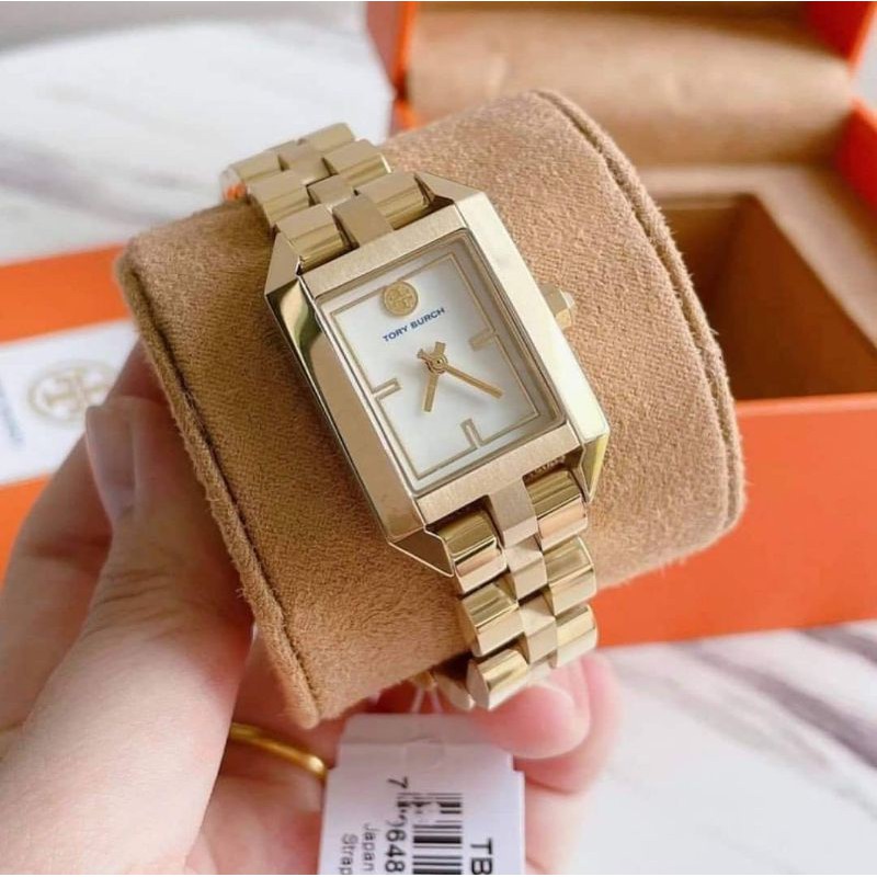 T0RY BURCH WATCH PAWNABLE AUTHENTIC SQUARE WATCH | Shopee Philippines