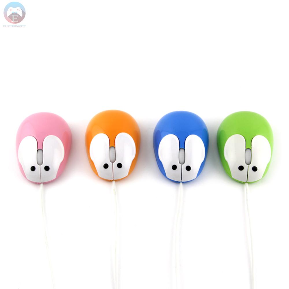 E Cute Wired Mouse Mini Laptop Mouse 1600 Dpi Optical Sensor 3 Buttons Ergonomic Design Usb Powered Computer Mice For Windows Pc Laptop Gamers Office Home Use Shopee Philippines