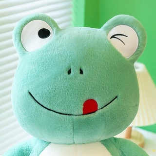 Happy Frog Doll Cute Animal Frog Creative Stuffed Plush Toy Funny Gift ...