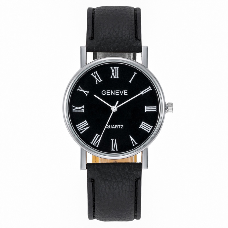Roman Numeral Face Watch Men's Business