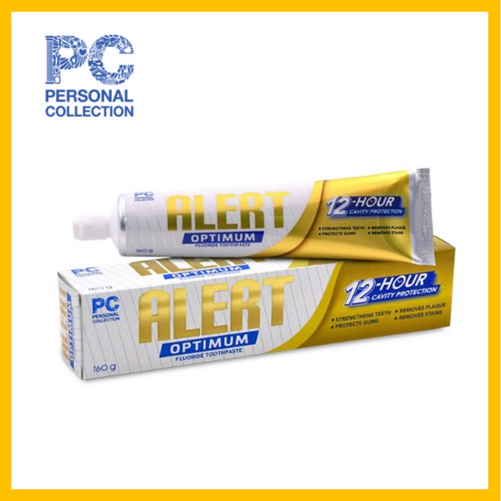 ALERT OPTIMUM FLOURIDE TOOTHPASTE/PERSONAL COLLECTION PC TOOTHPASTE