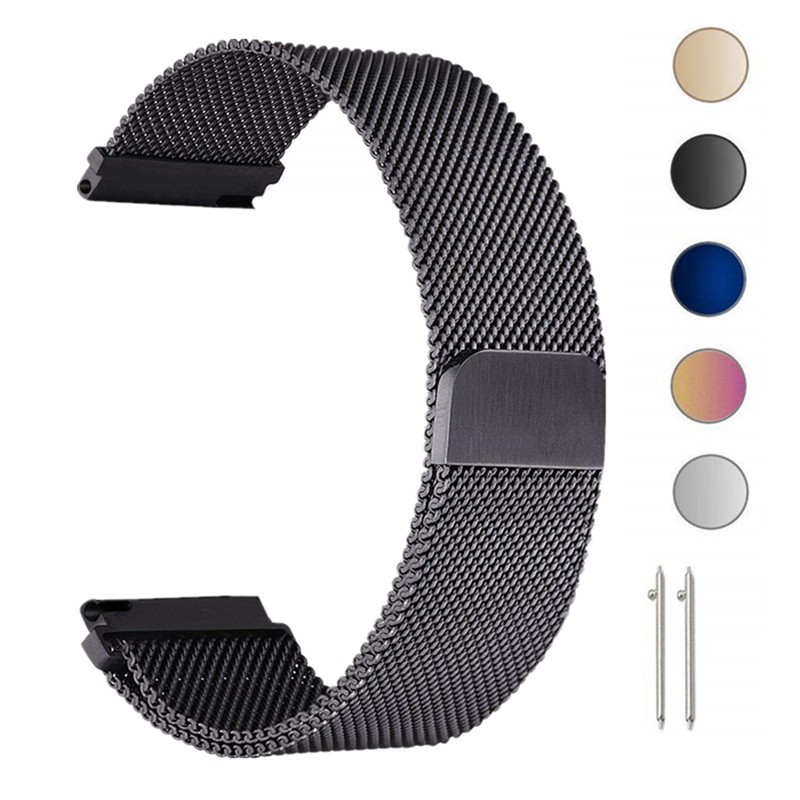 Milanese Magnetic Stainless Steel Mesh Wristband Wrist Watch Bands ...