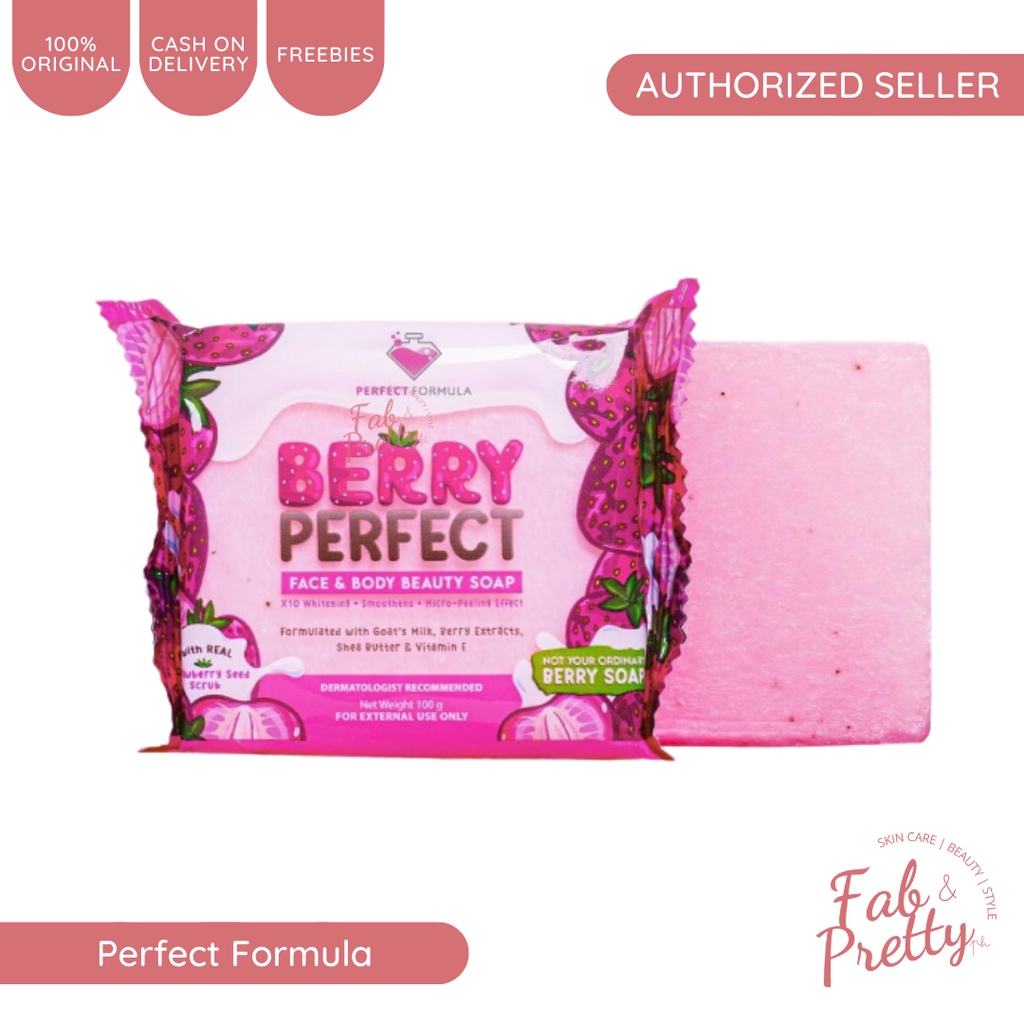 Perfect Formula Berry Perfect Soap Shopee Philippines