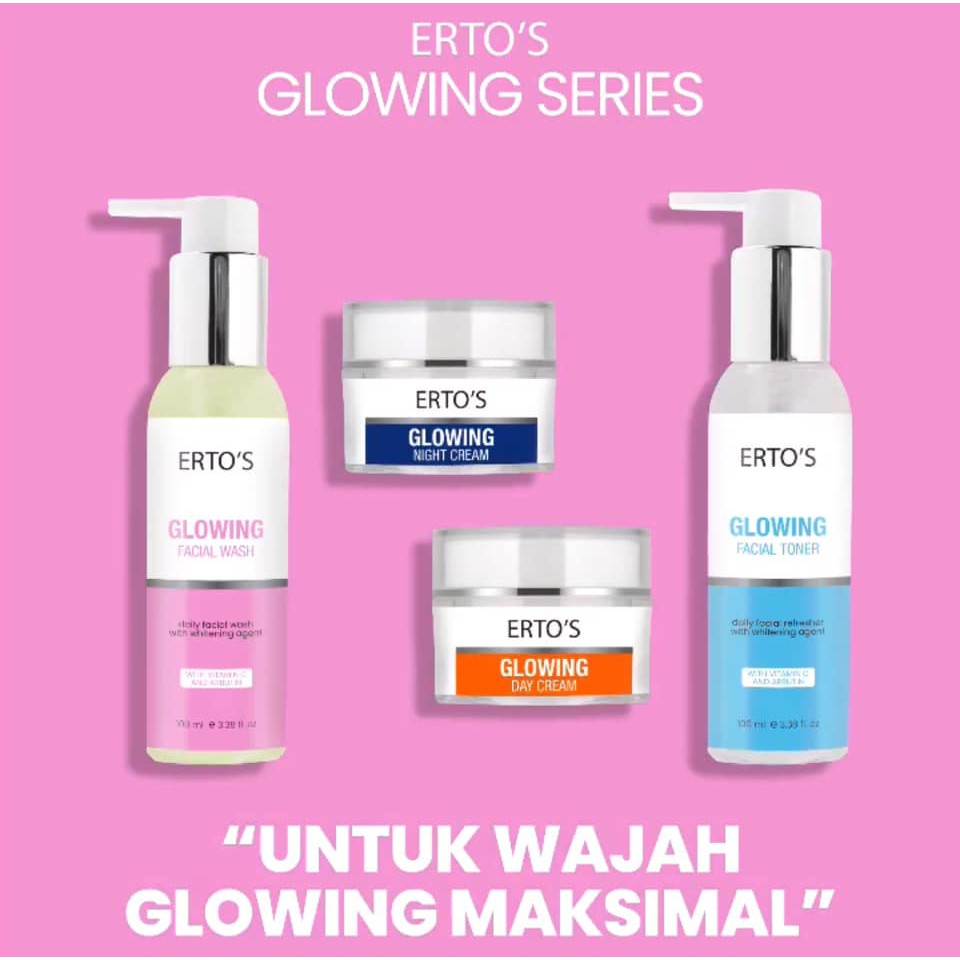 ertos glowing facial toner