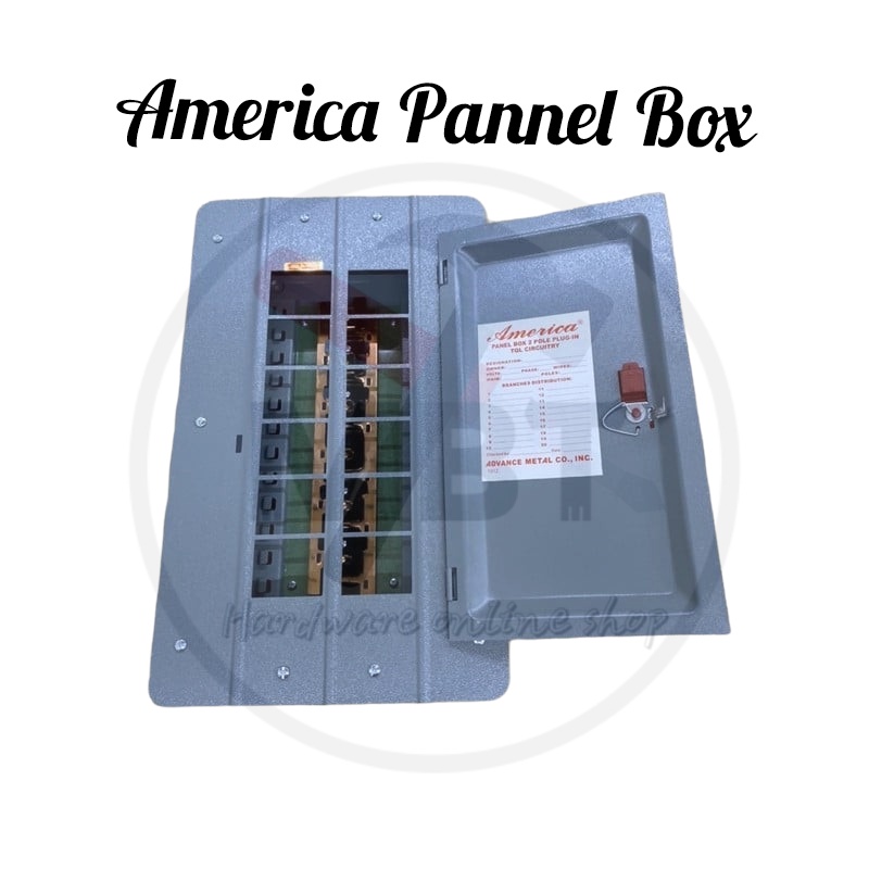 America Panel Board / Box Plug In For Circuit Breaker SIZE (6X6 7X7 8X8 ...