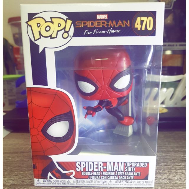 spider man upgrade suit funko pop