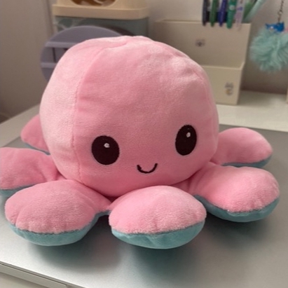 angry octopus plush