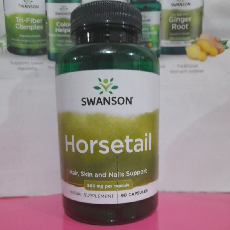 Horsetail 500mg 90 capsules EXPIRY June 2024 Swanson Shopee Philippines