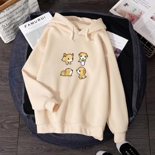 korean style casual women's hoodie