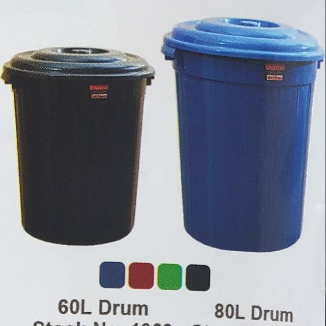 Plastic drum 60L and 80L (METRO MLA, BULACAN only) Shopee Philippines