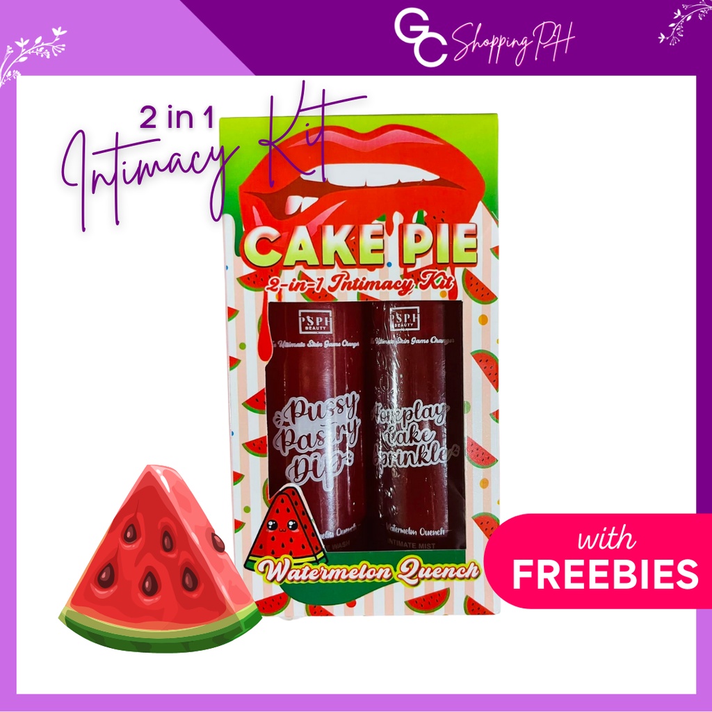 PSPH Cake Pie 2in1 Intimacy kit with FREE GIFT Shopee Philippines
