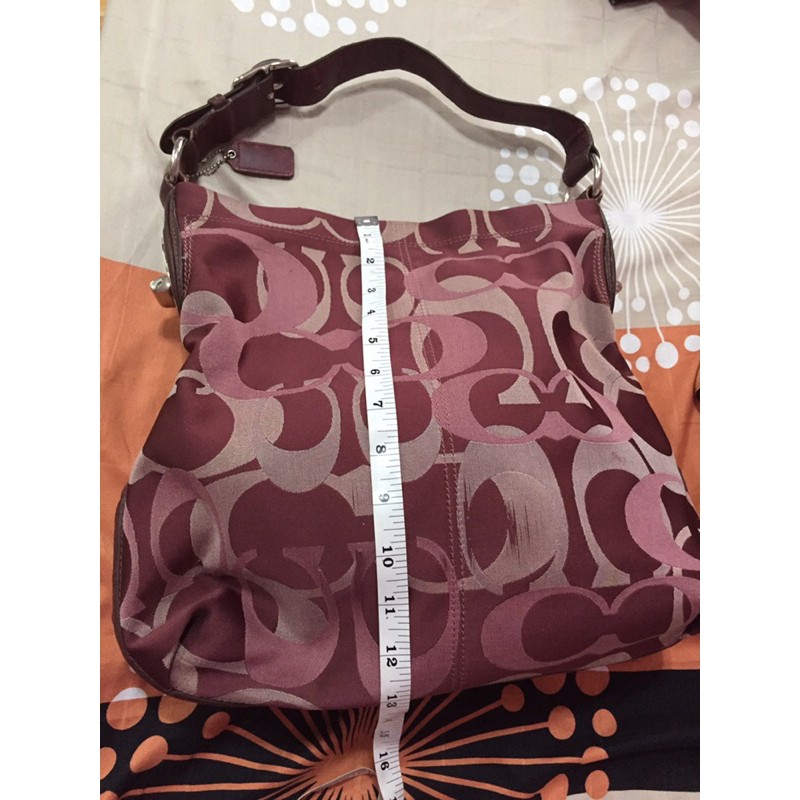 Pre-loved Coach Bag / Maroon | Shopee Philippines