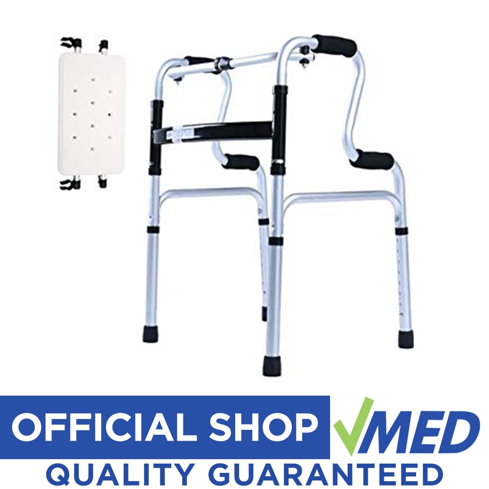 Adjustable Lightweight Foldable Adult Walker Cane Crutches With