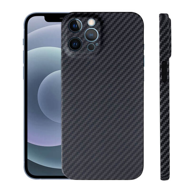 iPhone 12 Pro Max Carbon Fiber Case - Camera Cover Design | Shopee