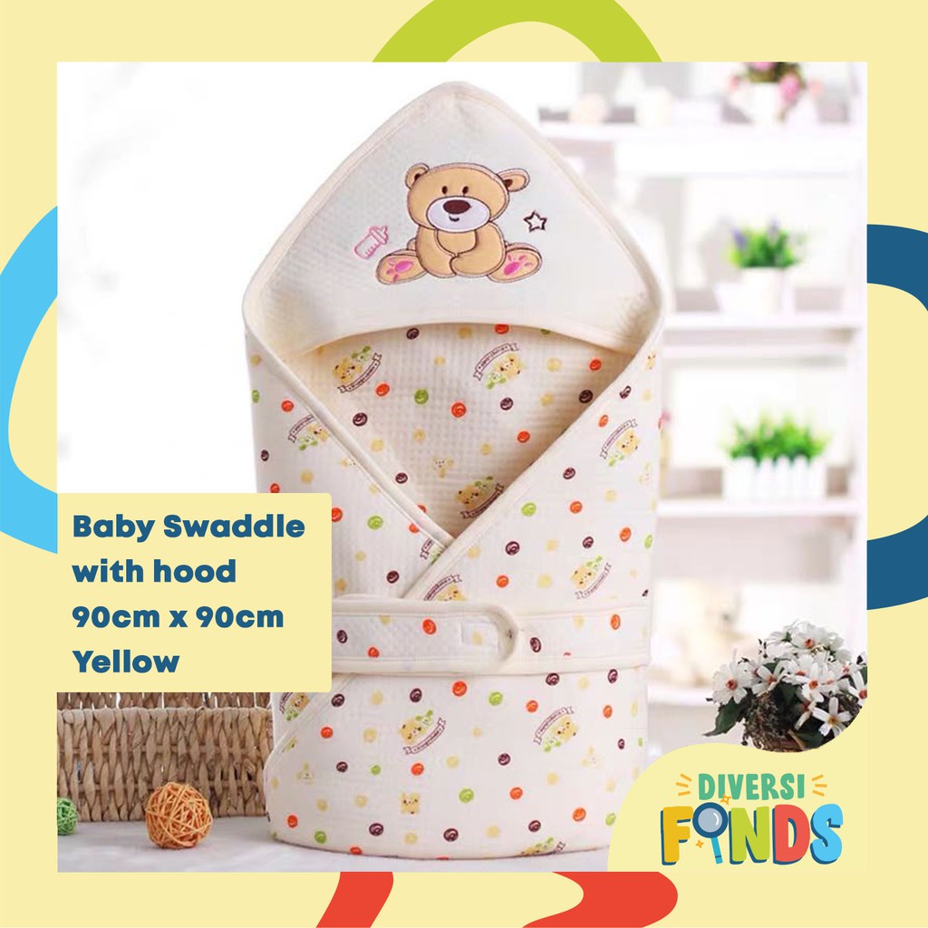 swaddle with hood