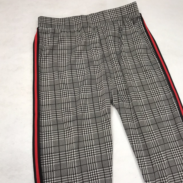 high rise track pants