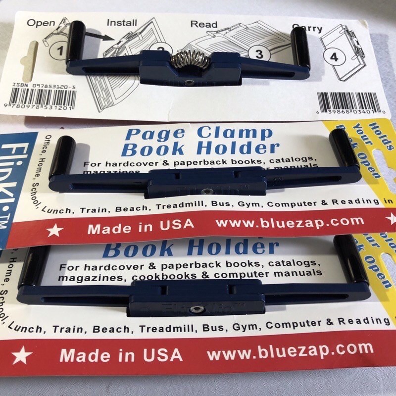Flipklip Page Clamp Book Holder FLIP KLIP from USA Shopee Philippines