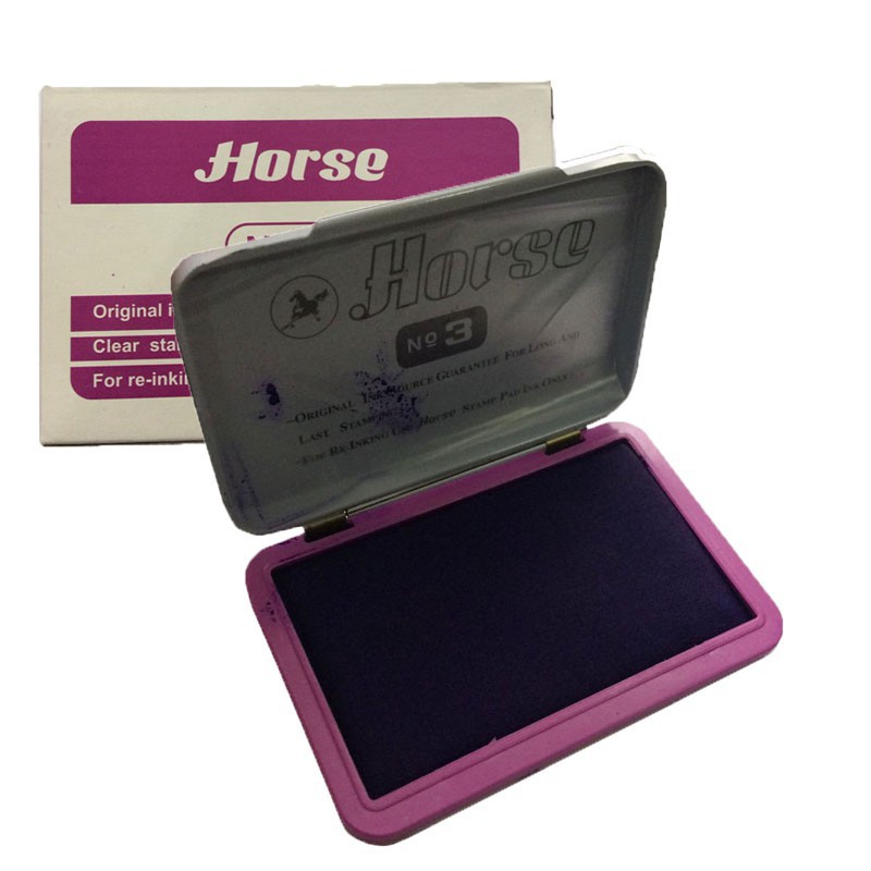 Horse No.2 Stamp Pad (Violet) | Shopee Philippines