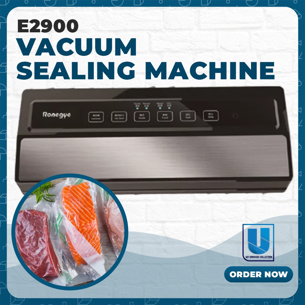 Vacuum Sealing Machine E2900 RonegYe Household Vacuum Sealer Fresh Food