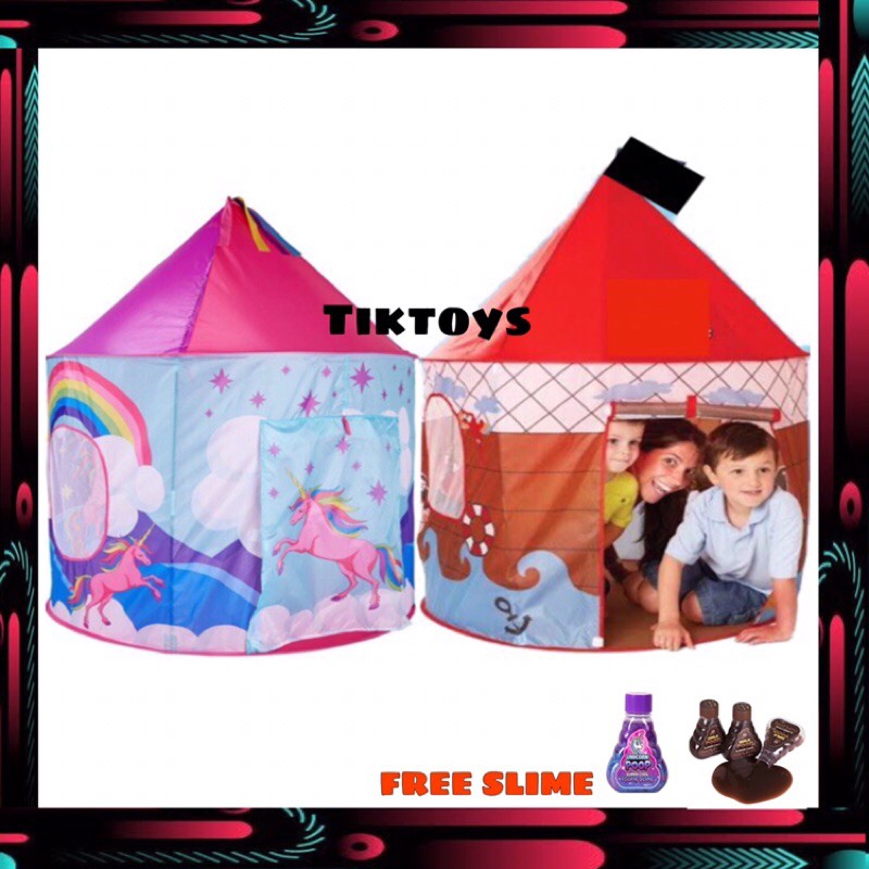 unicorn pop up tent